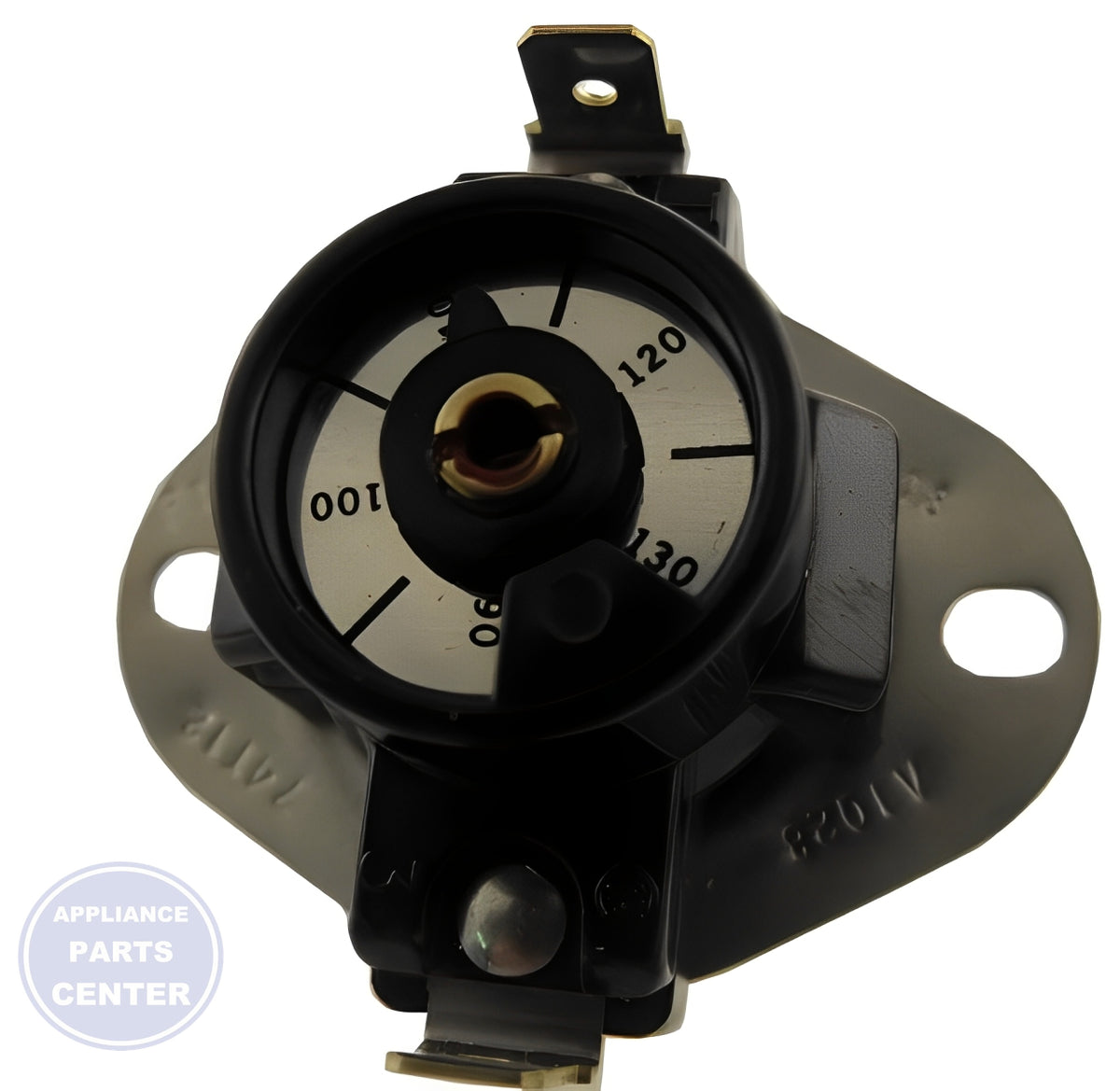 SUPCO AT021 THERMOSTAT - Detailed view of temperature adjustment dial