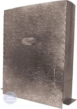 [Brand] B-Vent Oval Type BW Attic Shield AVS - Main view showing galvanized protection for [specific models]