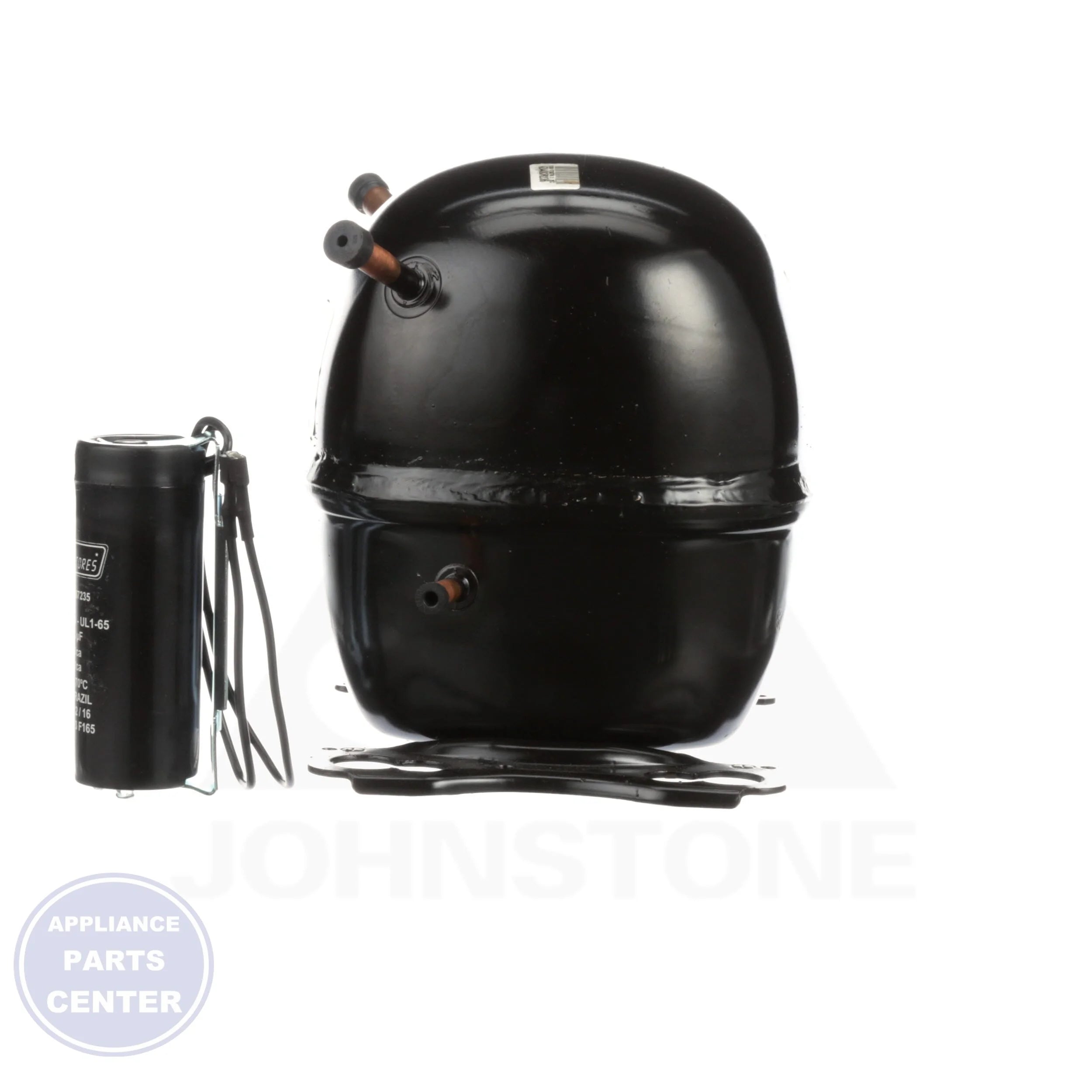 R134a Commercial Temperature Compressor AZA0395YXA - Detailed view of 1/8 HP and 115 volts specifications
