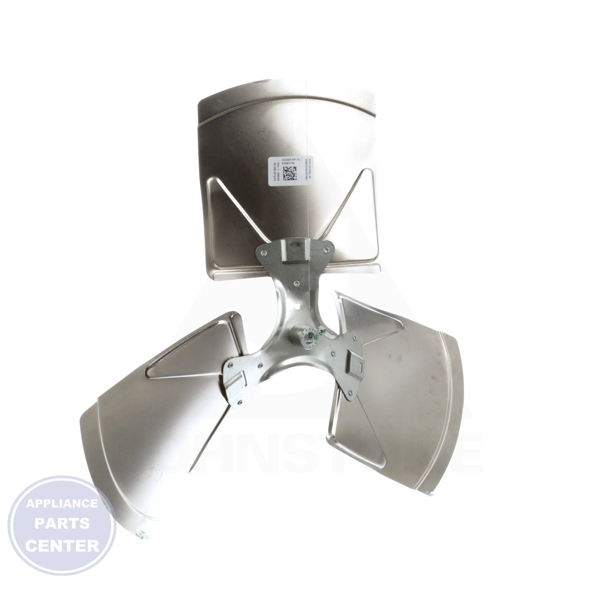 Fan Blade B1086775SP - Side view with 21.5-inch diameter and 25-degree rotation