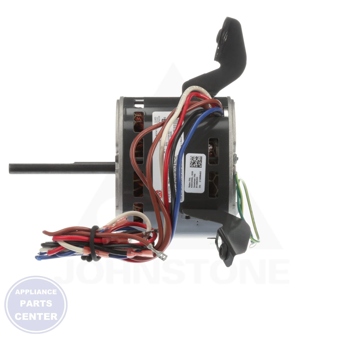 Blower Motor B1340020S - Detailed view of 1075 RPM speed
