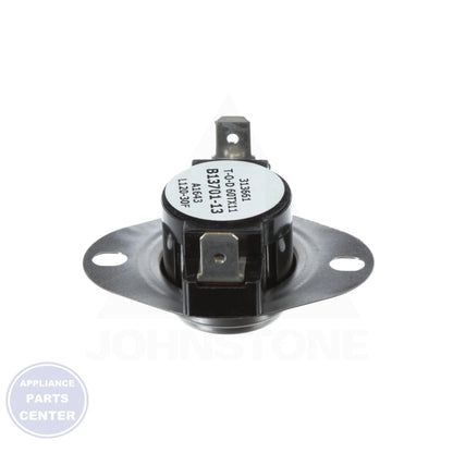 Limit Switch B1370113 - Detailed view of 250°F temperature limit setting