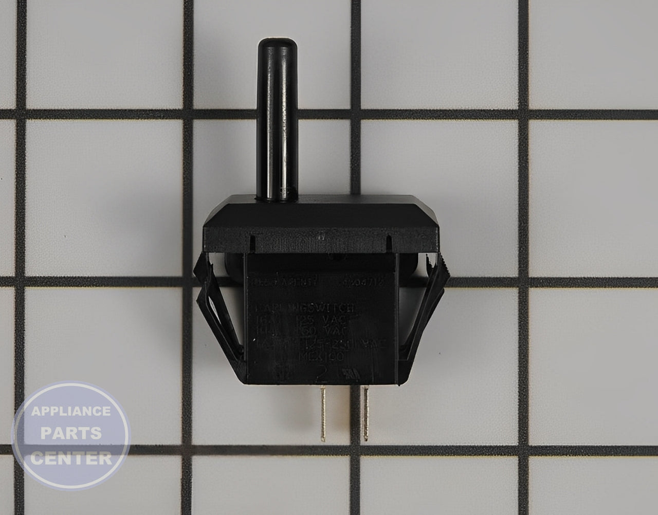DOOR SWITCH B1370819 - Detailed view of pressure support mechanism