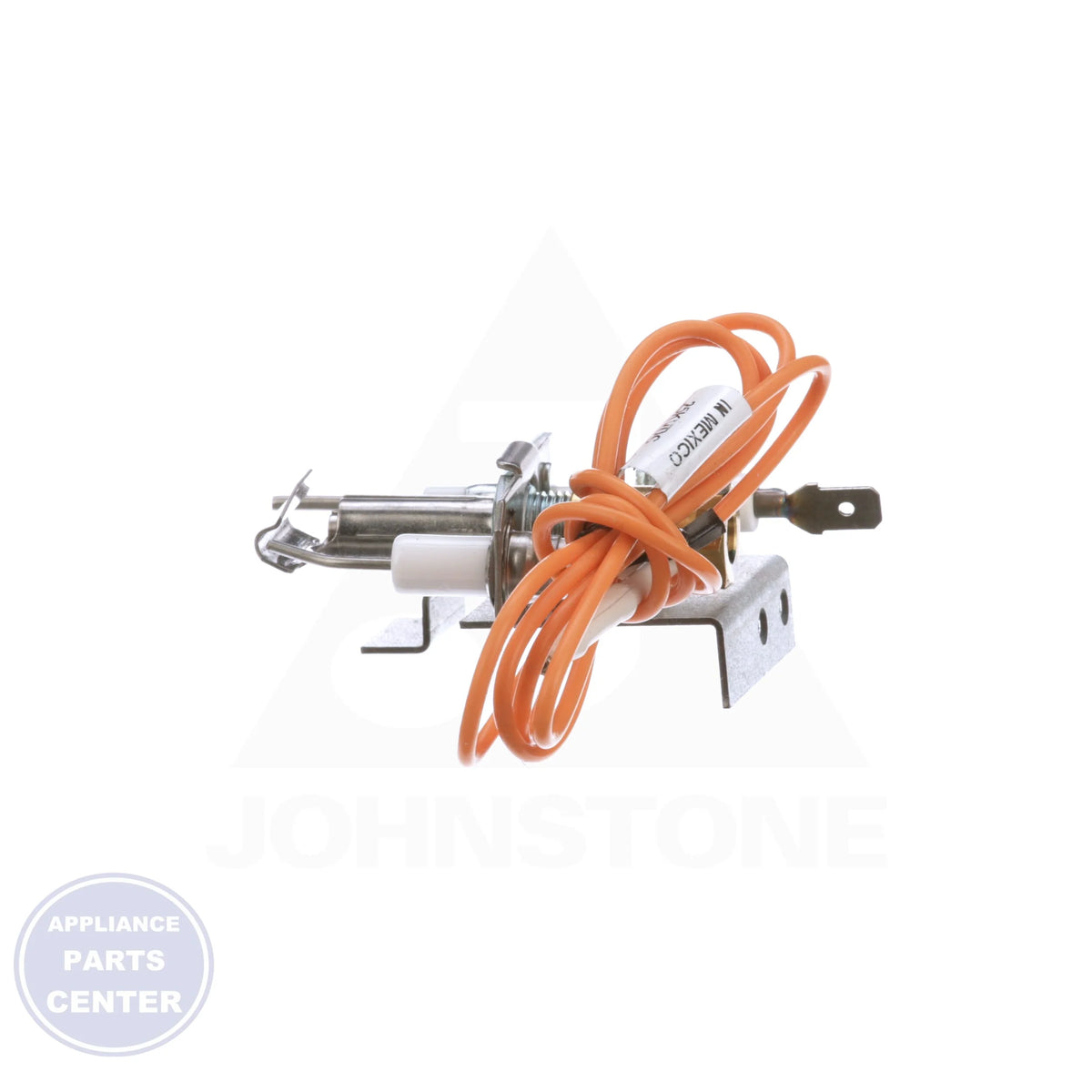 Pilot Assembly B1401003S - Side view with precise gas flow measurements