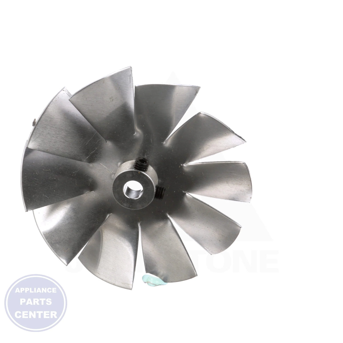 Fan Blade - Inducer 3" B1908107 - Side view with 3" size specs