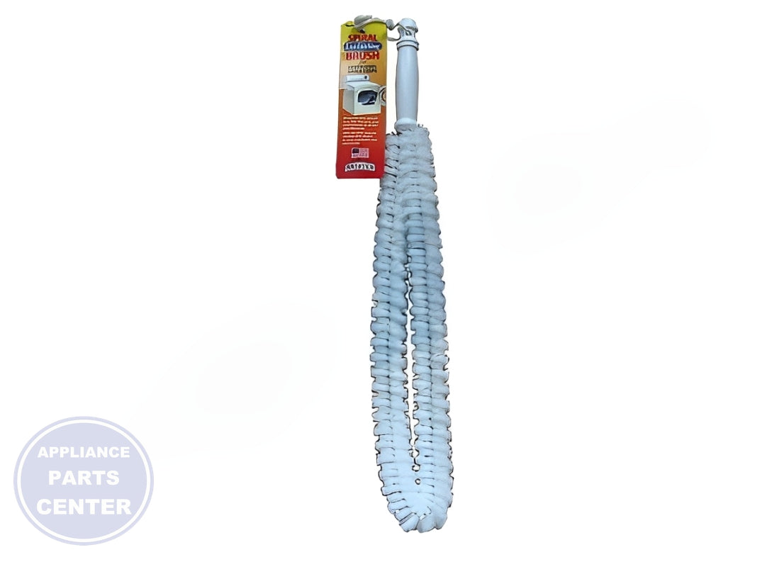 BRUSHTECH LINT TRAP BRUSH B295C - Side view with efficient lint trap cleaning capability