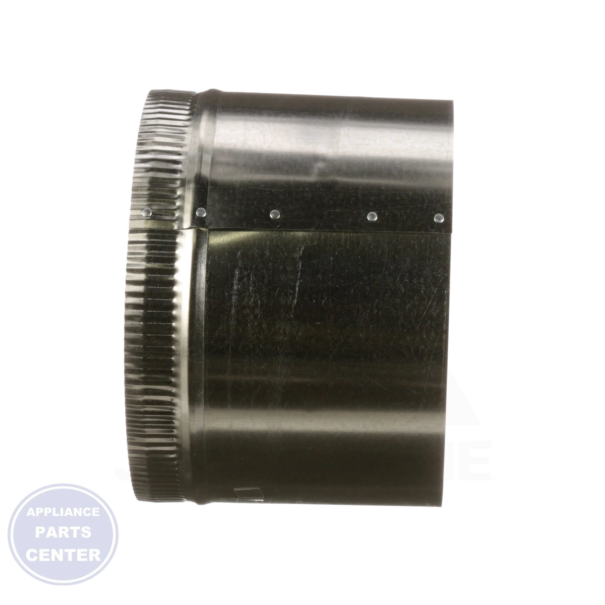 Butterfly Damper BD10 - Side view with 10" size specs