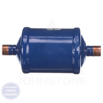 Heat Pump Filter-Drier BFK-084S - Side view with 5.38" length and 1/2" ODF connector