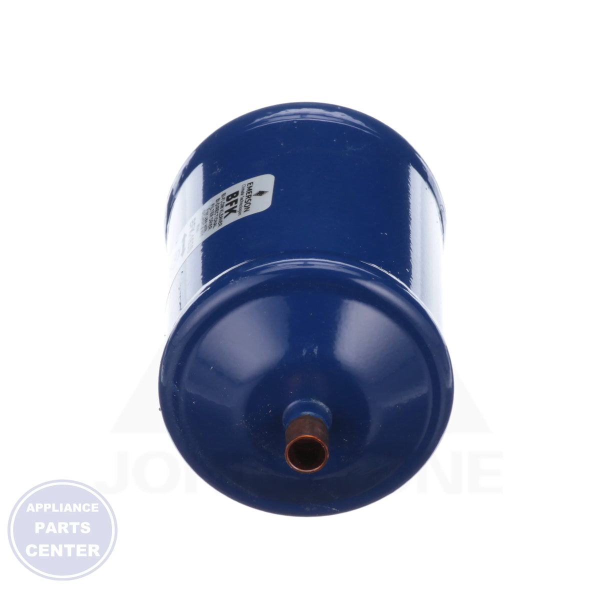 [Brand] Heat Pump Filter-Drier BFK-163S - Detailed view of 6.08" length and internal check valve