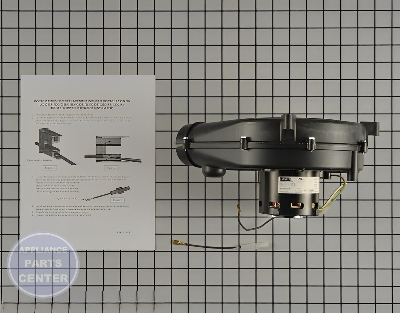 Trane Draft Inducer Motor BLW01139 - Main view showing efficient air circulation for Trane models
