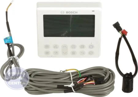 Bosch Wired Thermostat Climate 5000 Series BMS-WT2-XXD - Main view showing precise temperature control for Bosch Mini-Split Systems