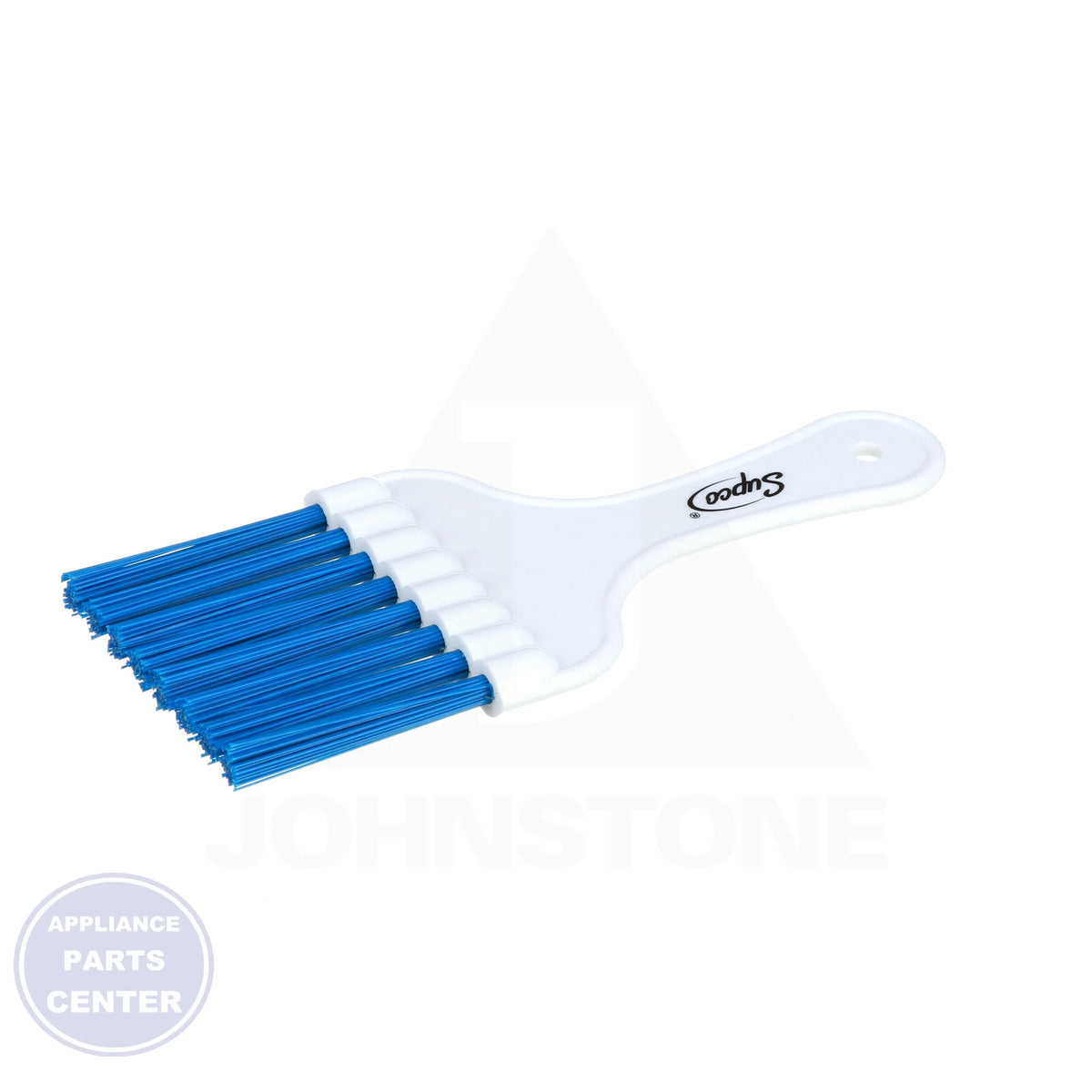 Condenser Fin Whisk Brush BRS02026 - Side view with 3" W x 2-1/8" dimensions