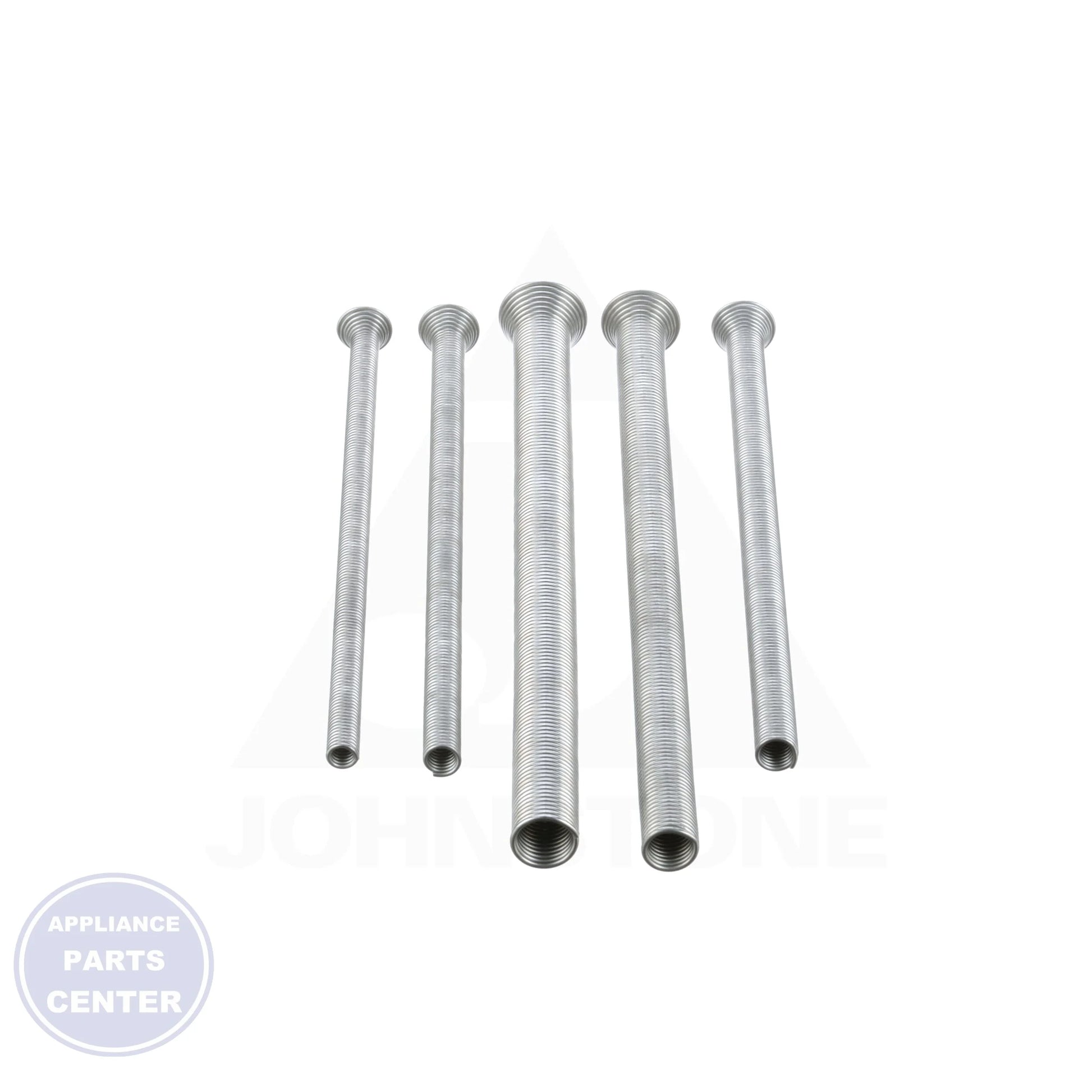 Spring Type Tube Bender Set BS-55 - Side view with 1/4", 5/16", 3/8", 1/2", and 5/8" benders