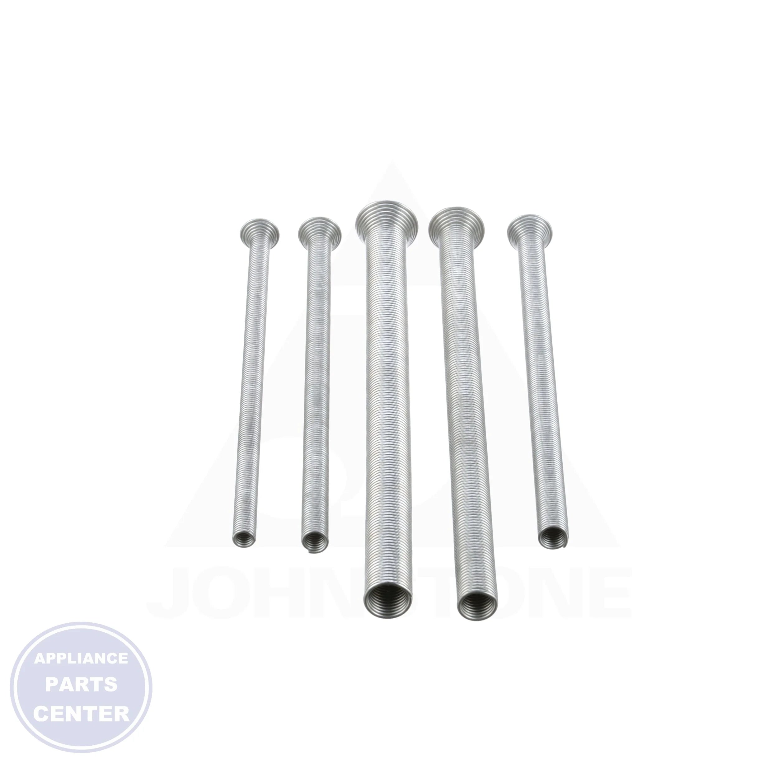 Spring Type Tube Bender Set BS-55 - Side view with 1/4", 5/16", 3/8", 1/2", and 5/8" benders