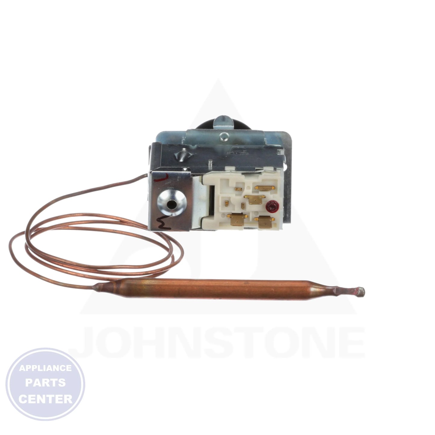 Outdoor Thermostat C12-2001 - Side view with 30" Capillary and 3/8" x 6" Bulb specs