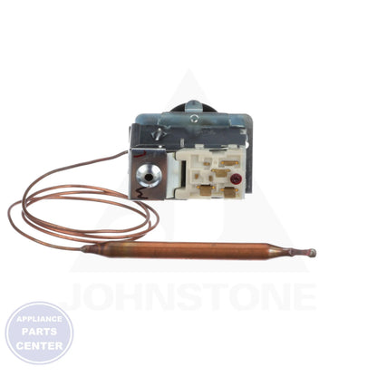 Outdoor Thermostat C12-2001 - Side view with 30" Capillary and 3/8" x 6" Bulb specs