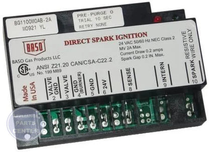 Johnson Controls Direct Spark Ignition Control C161FJD-1CJ - Main view showing reliable ignition for L38-969 models