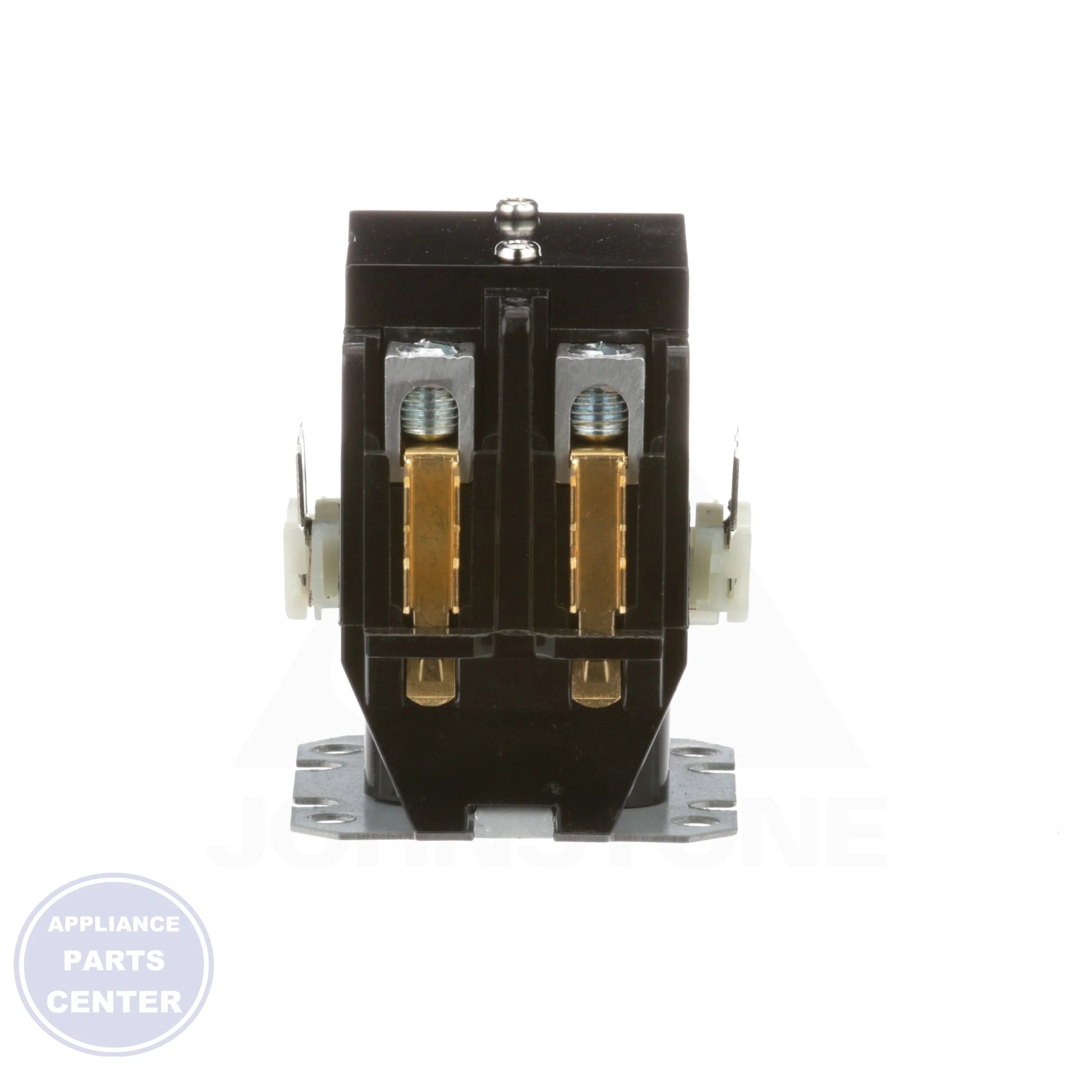 Definite Purpose Contactor 2-Pole C220B - Detailed view of silver-plated contacts