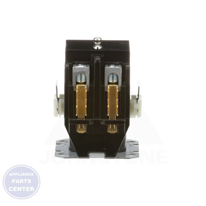 Definite Purpose Contactor 2-Pole C220B - Detailed view of silver-plated contacts