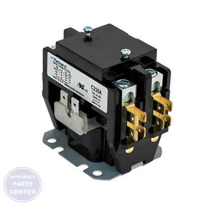 [Brand] PACKARD CONTACTOR 2 POLE 30 AMPS 24 COIL VOLTAGE - Installation in [specific model] showing secure mounting points