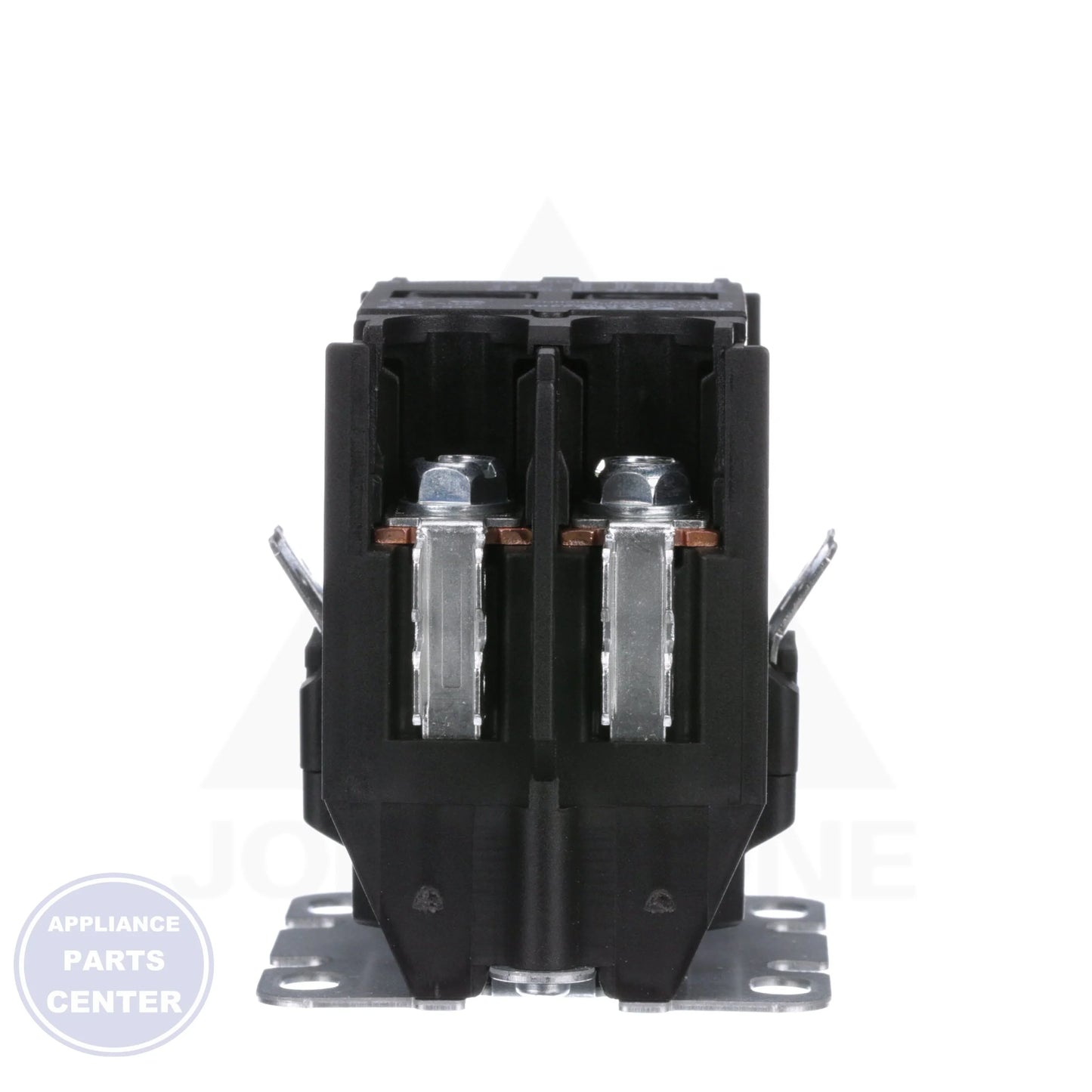 2-Pole Definite Purpose Contactors C25BNB240A - Side view with 40 Ind. F/L Amps and 50 Res. Amps