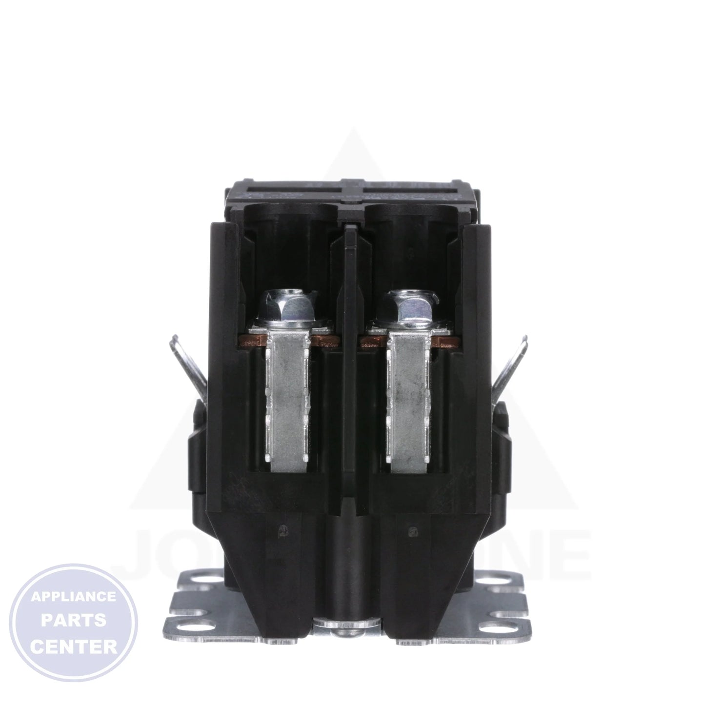 2-Pole Definite Purpose Contactor C25BNB240T - Side view with 24 VAC coil voltage specs