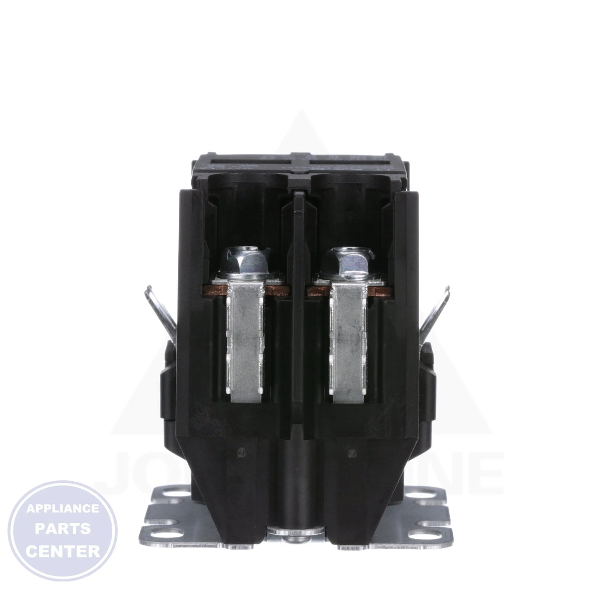 2-Pole Definite Purpose Contactor C25BNB240T - Side view with 24 VAC coil voltage specs