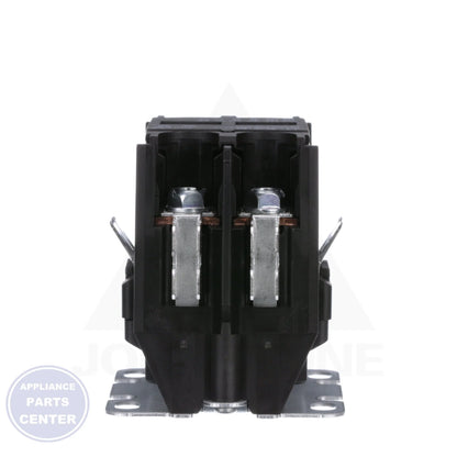 2-Pole Definite Purpose Contactor C25BNB240T - Side view with 24 VAC coil voltage specs