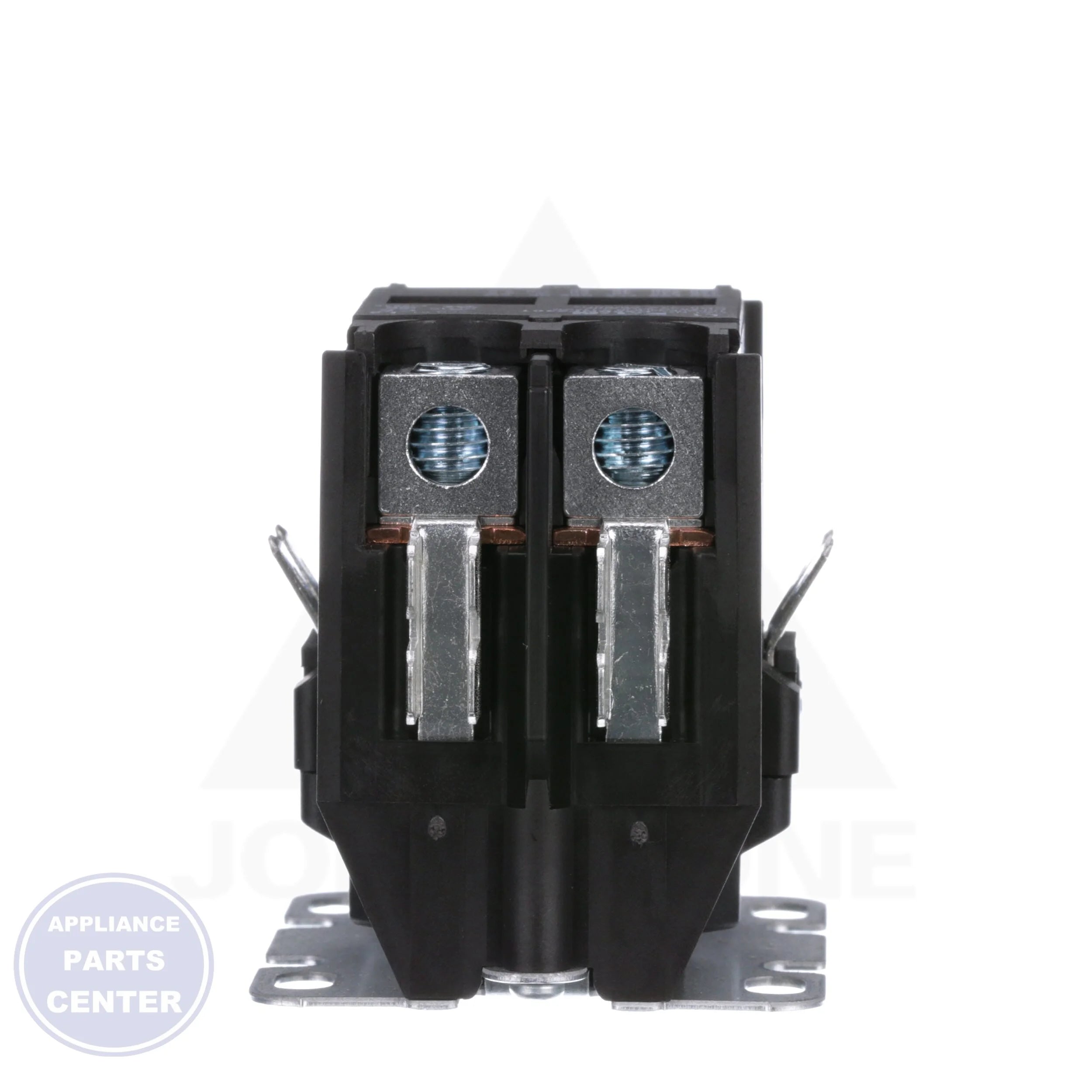 2-Pole Definite Purpose Contactor C25BNF240T - Side view with 40 Amps contact rating and 24 VAC coil voltage