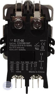 [Brand] 1-1/2 Pole Definite Purpose Contactors C25CNB140T - Main view showing compact design for [specific models]