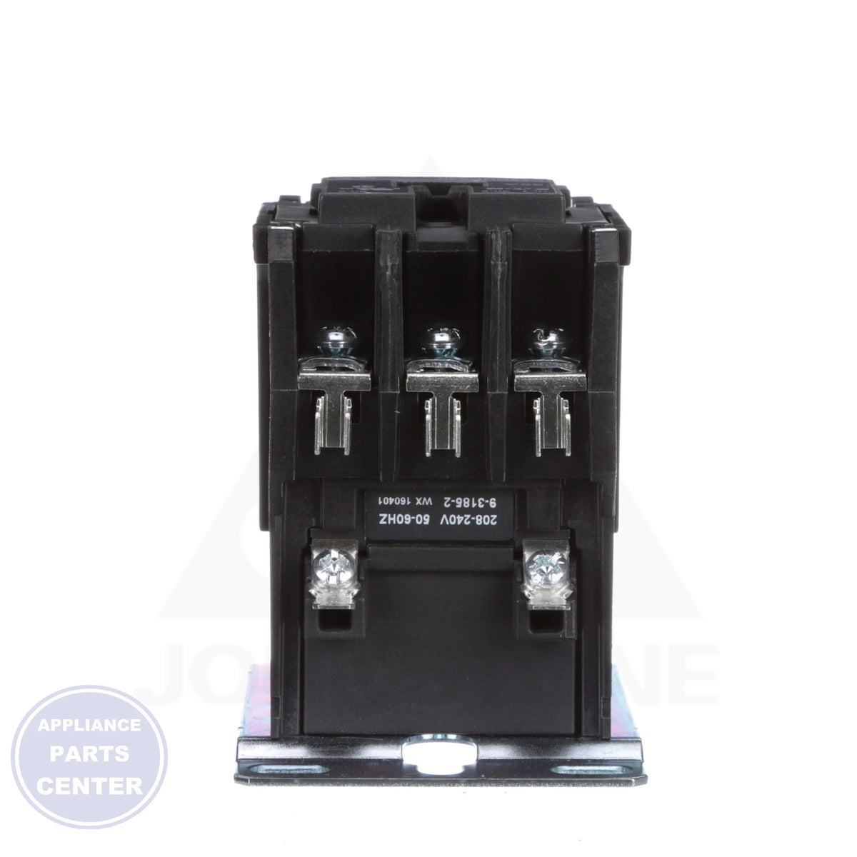 3-Pole Definite Purpose Contactor C25DND330B - Side view with 208/240 VAC Coil Voltage specs