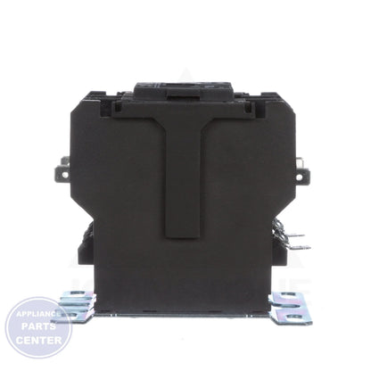 [Brand] 2-Pole Definite Purpose Contactor C25DNF240B - Detailed view of sealed housing and side shields