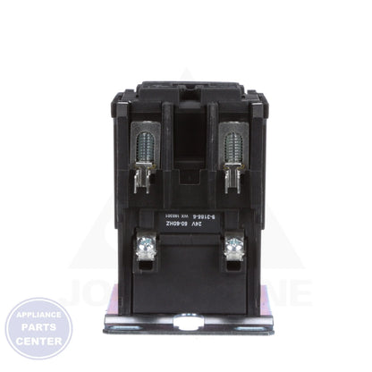 Definite Purpose Contactor C25DNF240T - Side view with 2 poles and 24 VAC coil voltage