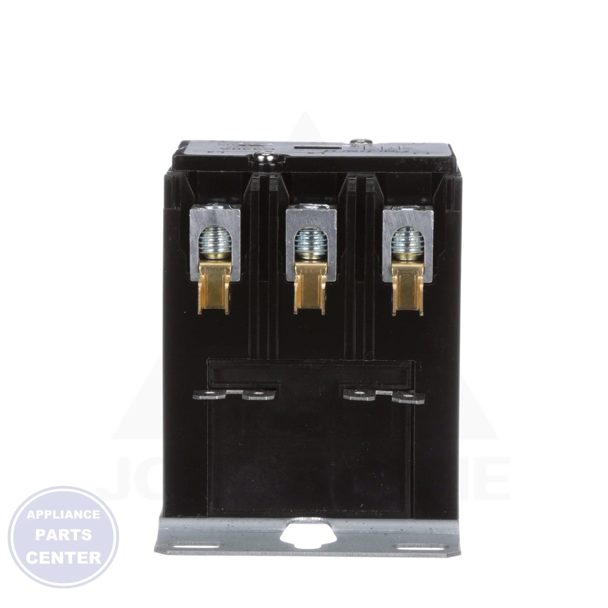 Definite Purpose Contactor 3-Pole C330A - Side view with 30 Ind. F/L Amps and 40 Res. Amps specifications