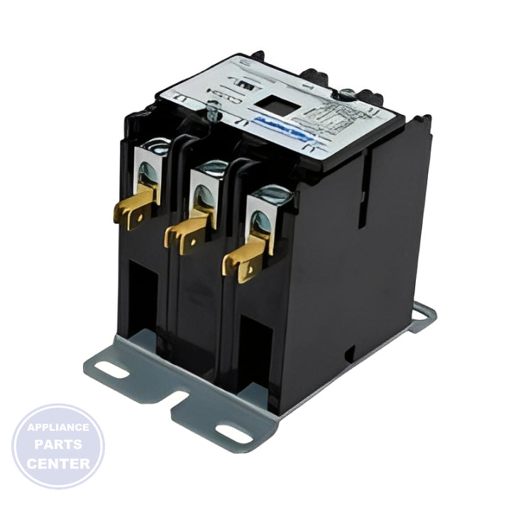 PACKARD CONTACTOR 3 POLE 40 AMPS 24 COIL VOLTAGE - Installation in [Specific Model] showing key mounting points