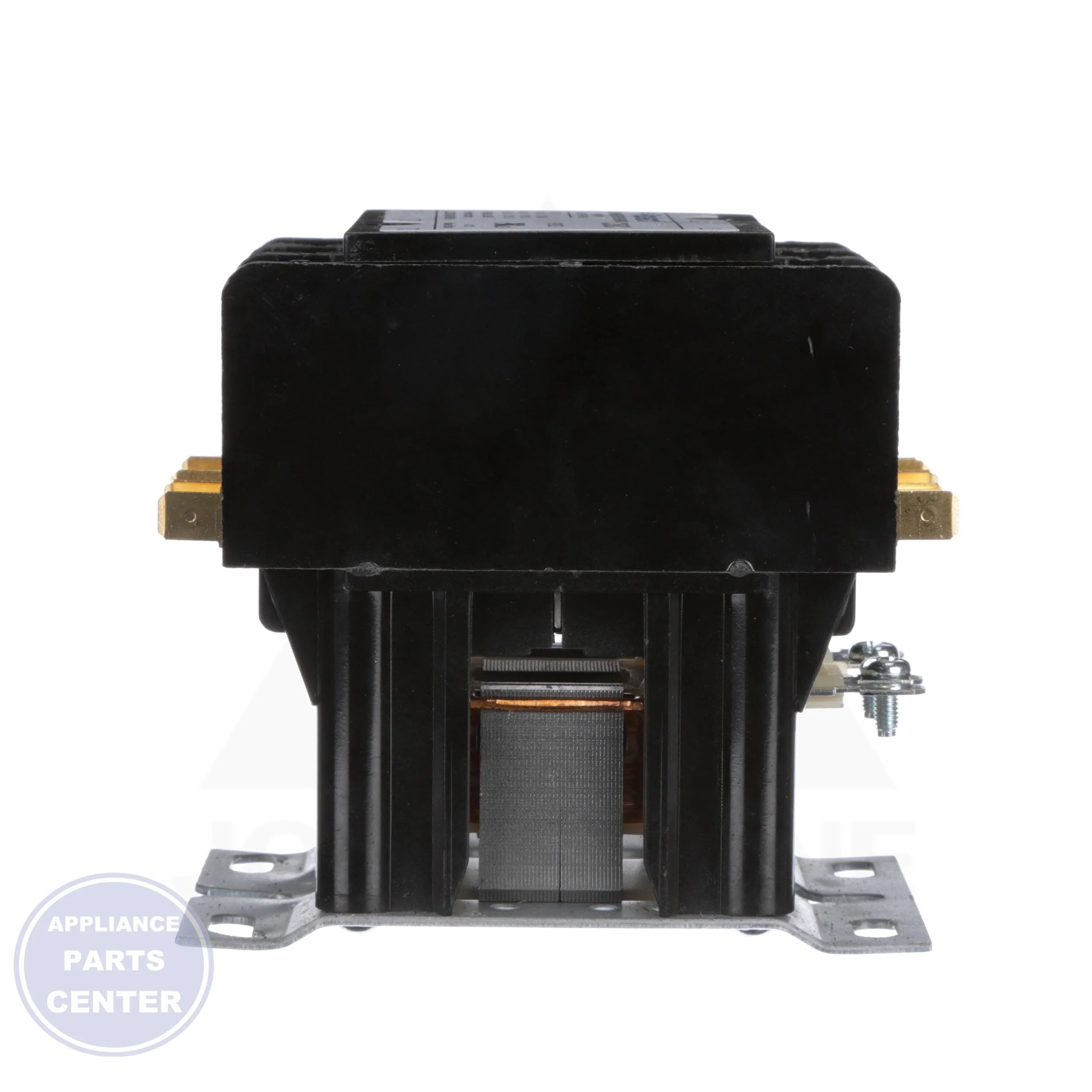 Definite Purpose Contactor 3-Pole C350C - Detailed view of silver-plated contacts and UL/cUL recognition
