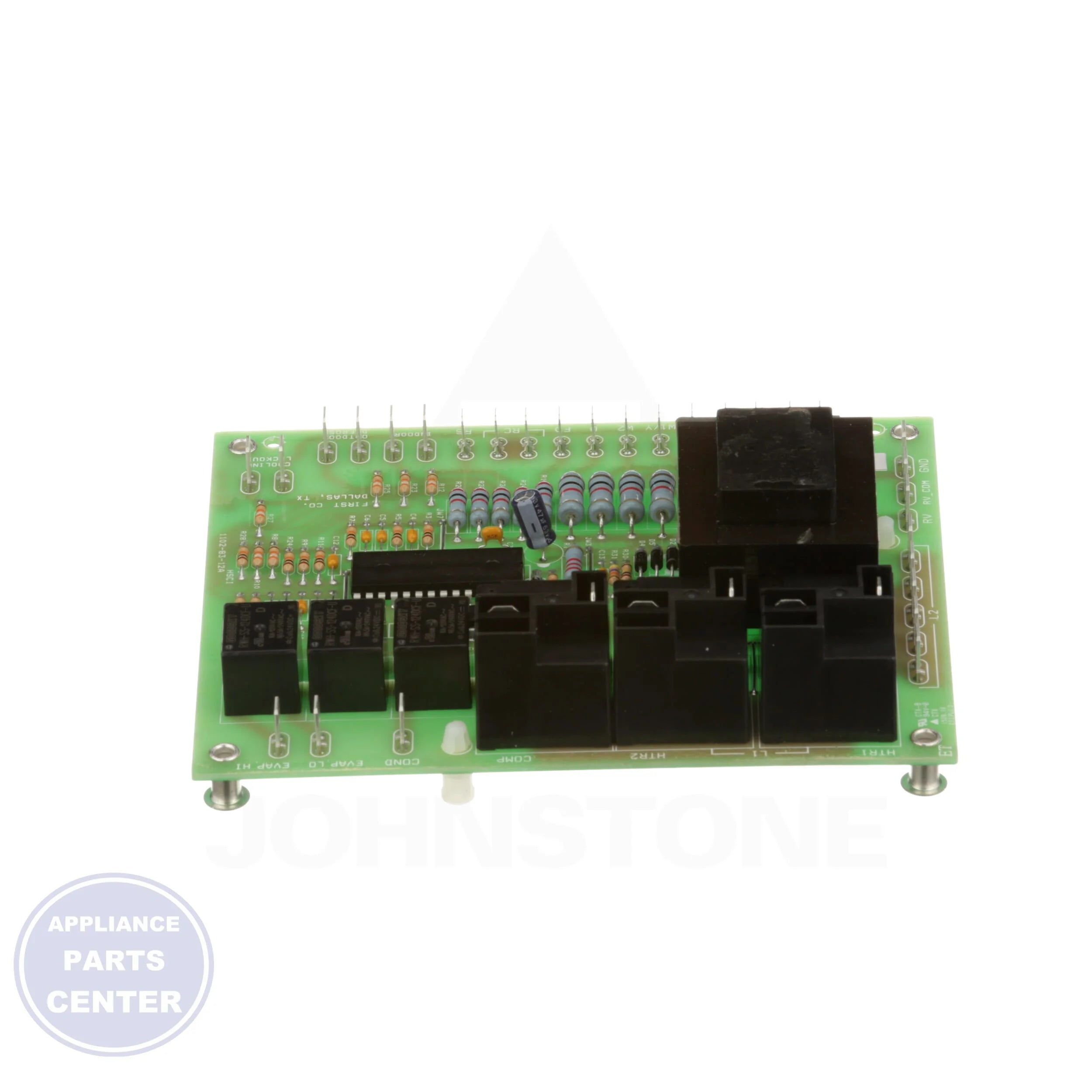 Circuit Board CB103B - Side view with precise measurements