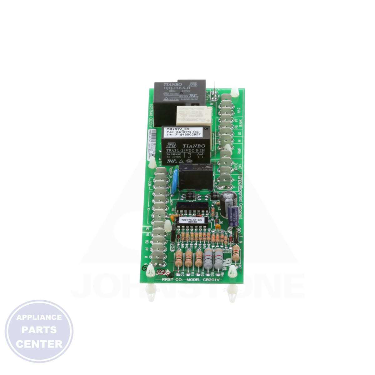 Circuit Board CB201 - Detailed view of circuit layout