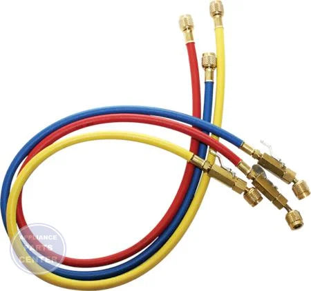 Kobra Charging Hose Set CCLBV-A2L-60 - Main view showing ball valve for various models