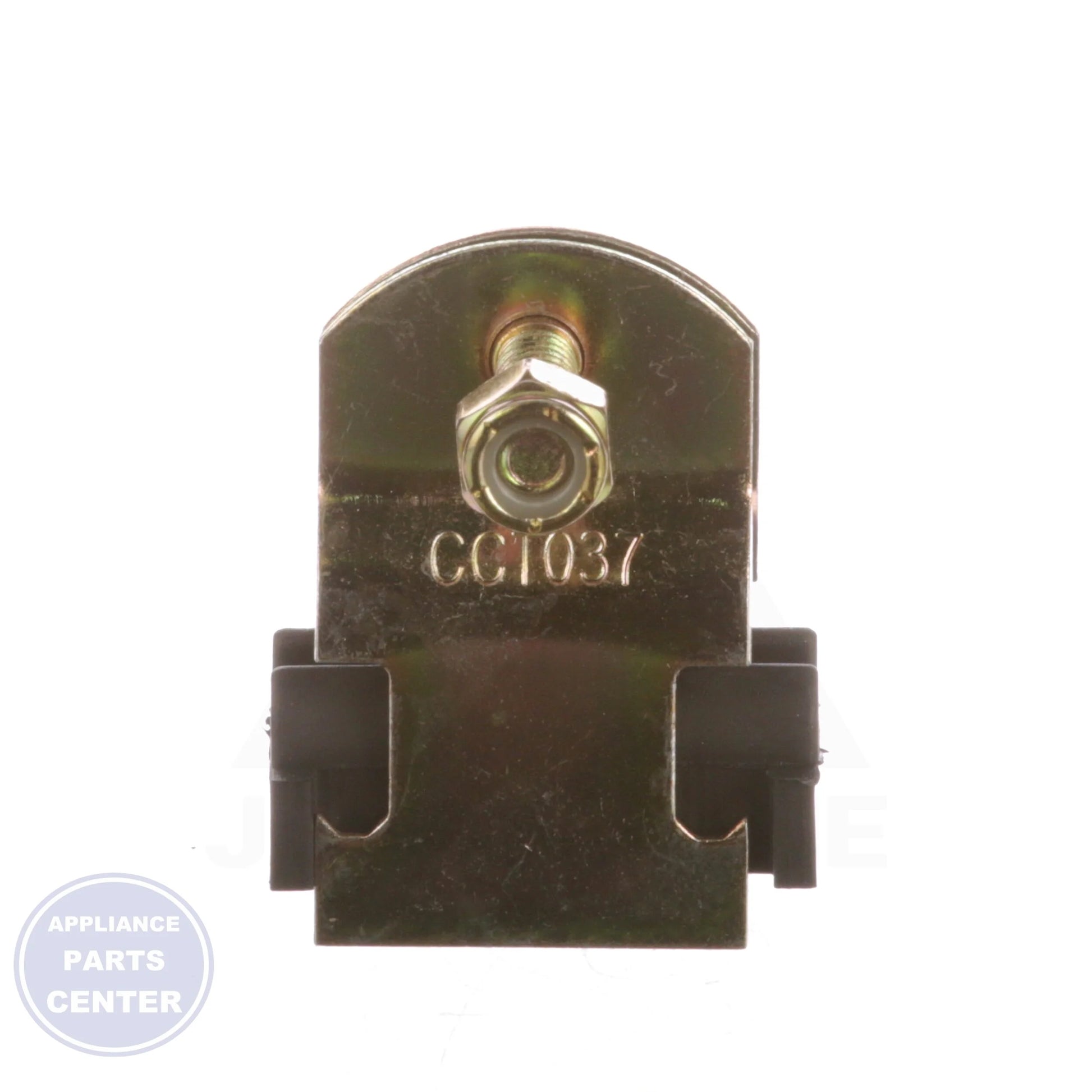 Cushioned Clamp CCT037 - Side view with 3/8-inch tubing specs