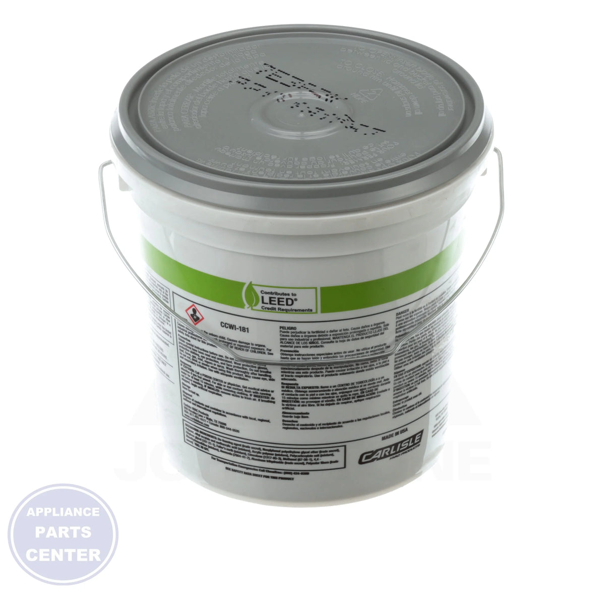 CCWI-181 Mastic Duct Sealant [CCWI-181-4] - Side view with UV resistance