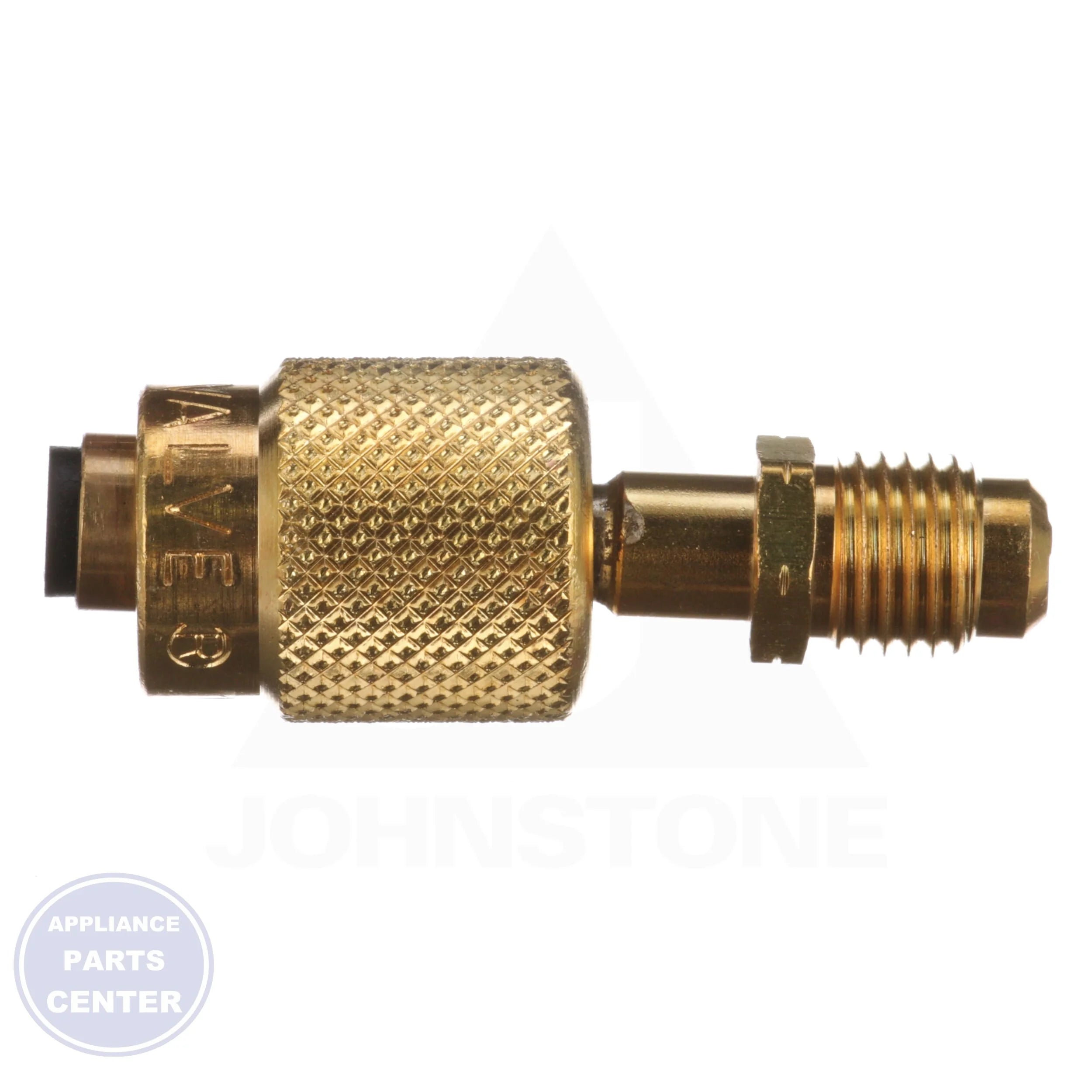 Acme Adapter CD2028 - Side view with 1/4" flare measurements