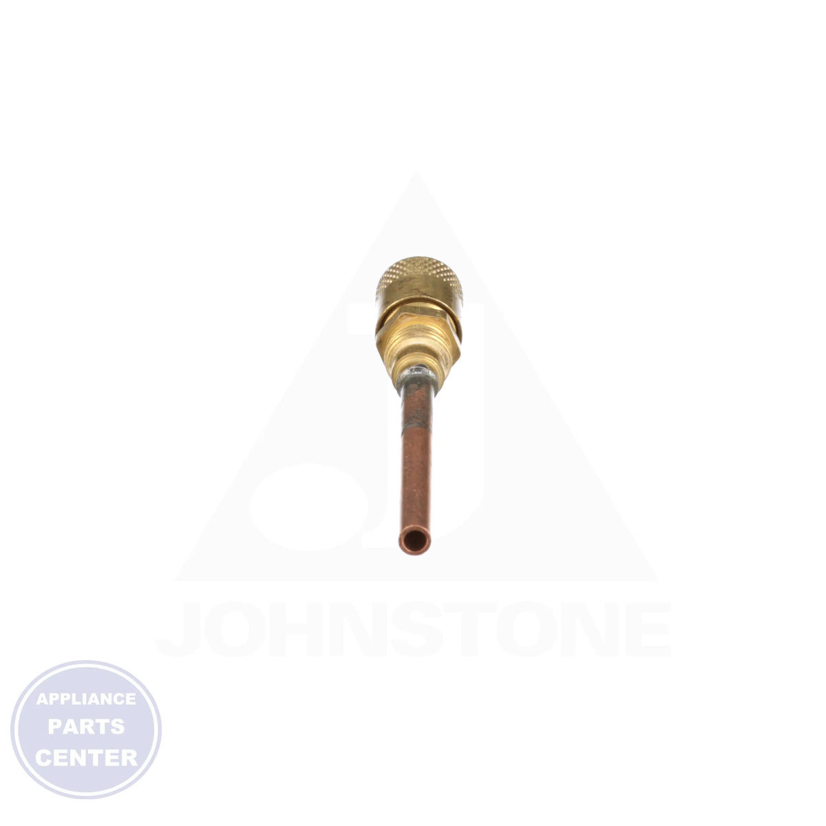 T36 Series Valve with Brazed Copper Tubing CD3603 - Detailed view of 1/8" MPT connector and 3/16" O.D.