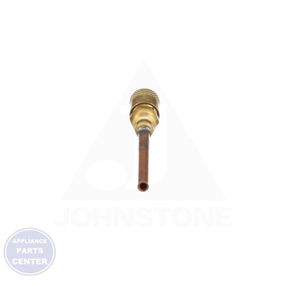 T36 Series Valve with Brazed Copper Tubing CD3603 - Detailed view of 1/8" MPT connector and 3/16" O.D.