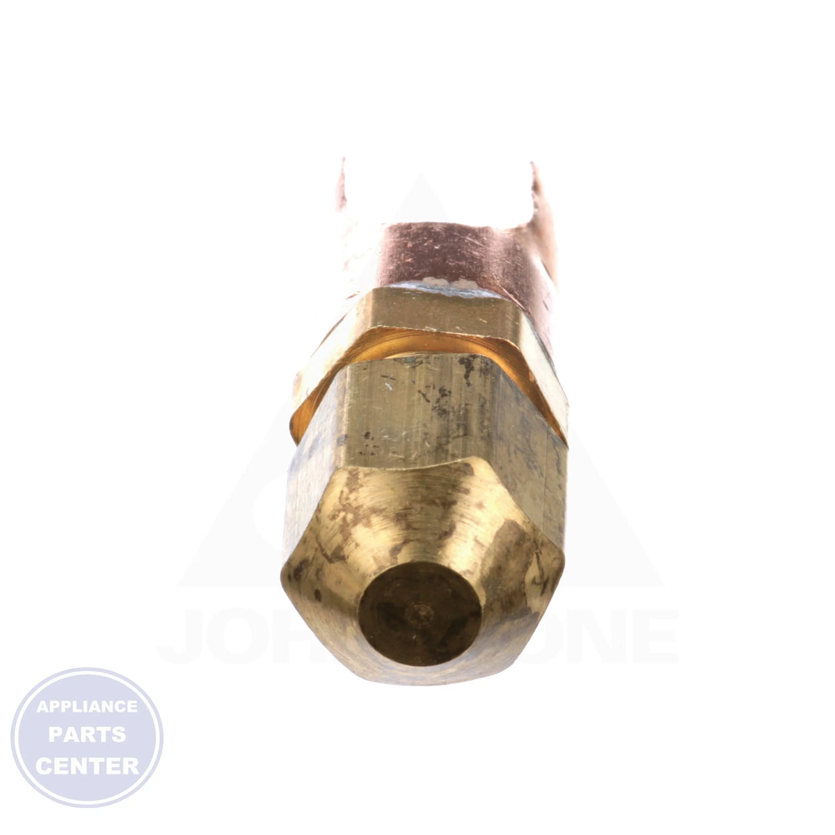 "M" Series Copper To Copper Line Tap Valve CD5538 - Detailed view of self-piercing design