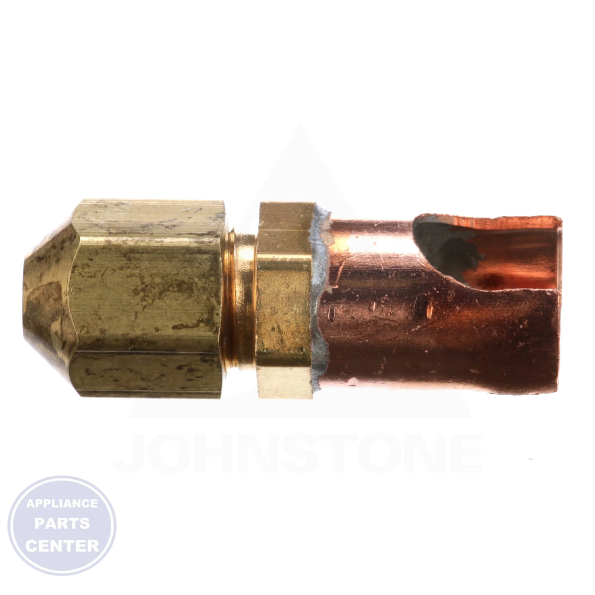 "M" Series Copper To Copper Line Tap Valve CD5538 - Side view with 3/8" measurements