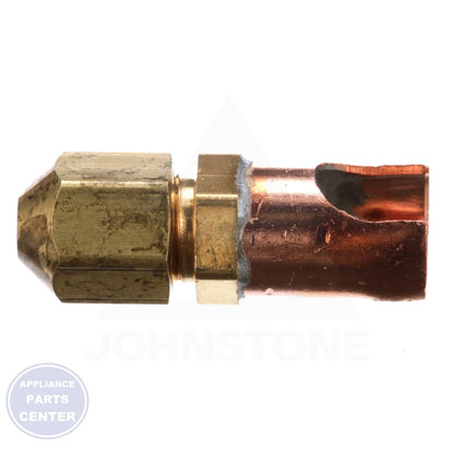 "M" Series Copper To Copper Line Tap Valve CD5538 - Side view with 3/8" measurements