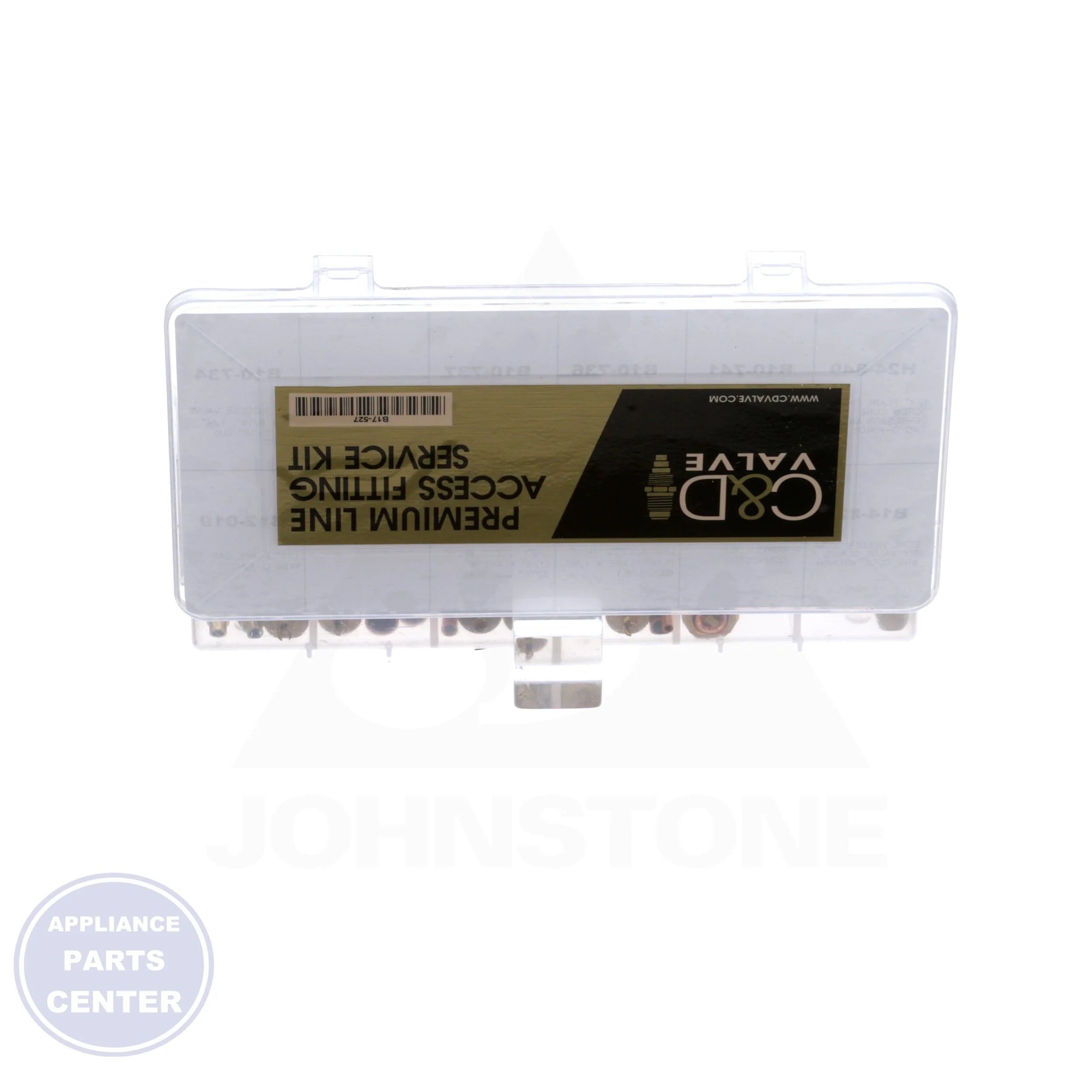 Access Valve Kit CD9520SVK - Side view with precise measurements/specs