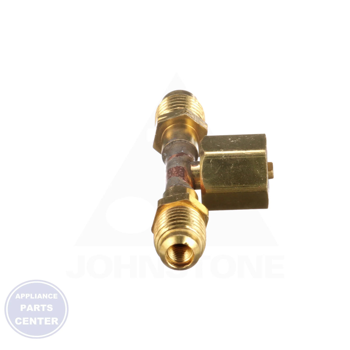 "T" Valve CD9602 - Detailed view of brass valve depressor