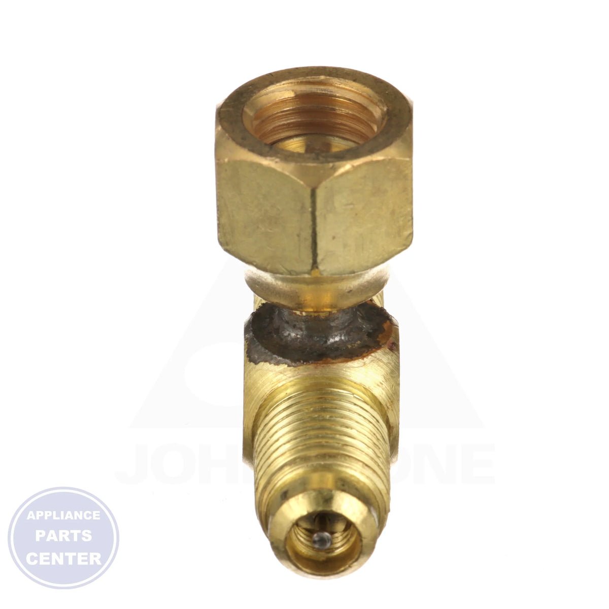"T" Valve CD9603 - Detailed view of brass valve core